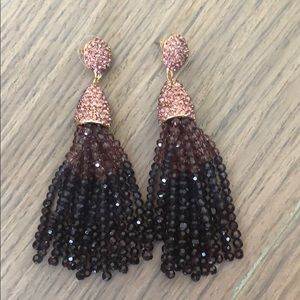 NWOT BaubleBar pink/purple ombré earrings